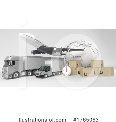 Royalty-Free (RF) Cargo Clipart Illustration by KJ Pargeter - Stock Sample #1765063