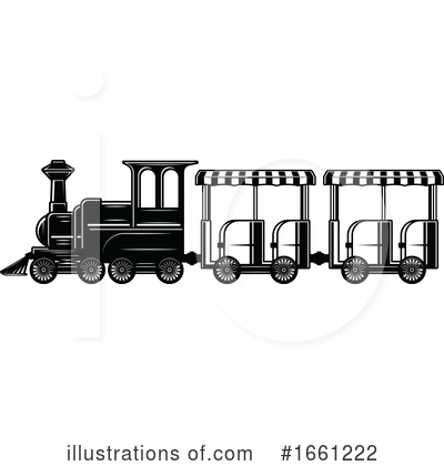 Trains Clipart #1661222 by Vector Tradition SM