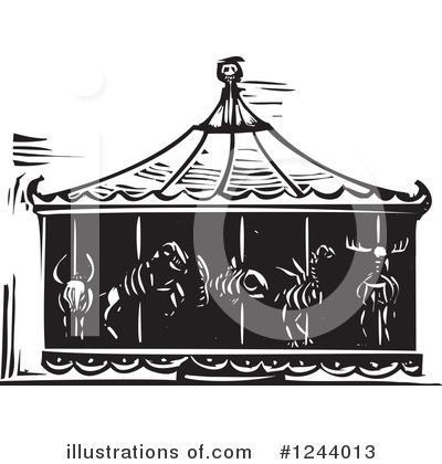 Carousel Clipart #1244013 by xunantunich