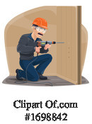 Carpenter Clipart #1698842 by Vector Tradition SM
