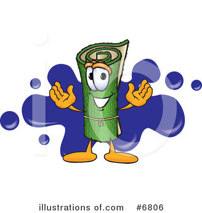 Royalty-Free (RF) Carpet Clipart Illustration by Mascot Junction - Stock Sample #6806