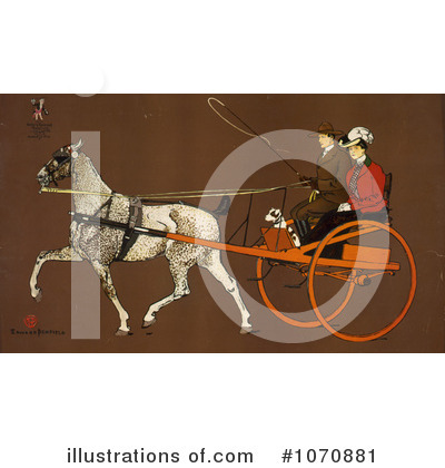 Royalty-Free (RF) Carriage Clipart Illustration by JVPD - Stock Sample #1070881