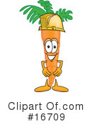 Carrot Character Clipart #16709 by Mascot Junction