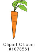 Carrot Clipart #1078561 by Andrei Marincas