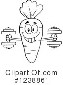 Carrot Clipart #1238861 by Hit Toon