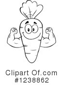 Carrot Clipart #1238862 by Hit Toon