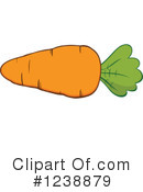 Carrot Clipart #1238879 by Hit Toon