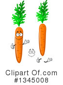 Carrot Clipart #1345008 by Vector Tradition SM