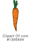 Carrot Clipart #1395694 by Vector Tradition SM