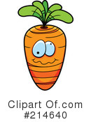 Carrot Clipart #214640 by Cory Thoman