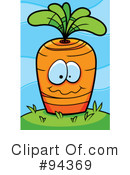 Carrot Clipart #94369 by Cory Thoman