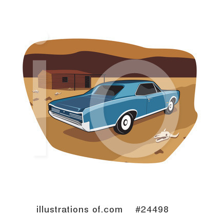 Royalty-Free (RF) Cars Clipart Illustration by David Rey - Stock Sample #24498