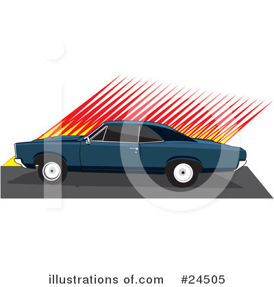Royalty-Free (RF) Cars Clipart Illustration by David Rey - Stock Sample #24505