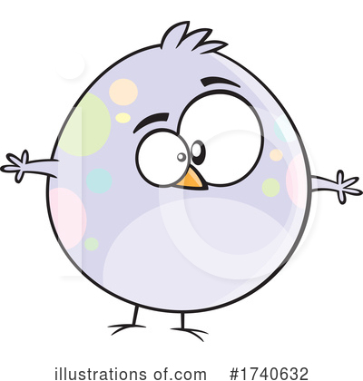 Chickens Clipart #1740632 by toonaday