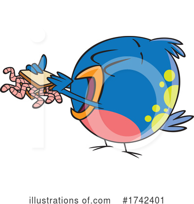 Birds Clipart #1742401 by toonaday