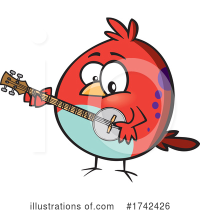 Banjo Clipart #1742426 by toonaday