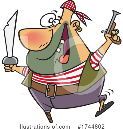Peg Leg Clipart #1744802 by toonaday
