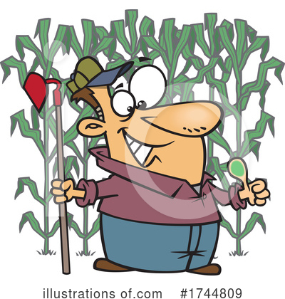 Green Thumb Clipart #1744809 by toonaday
