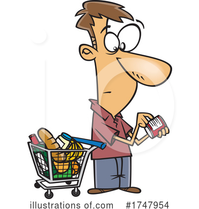 Groceries Clipart #1747954 by toonaday