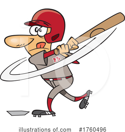 Batting Clipart #1760496 by toonaday