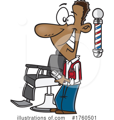 Barber Clipart #1760501 by toonaday