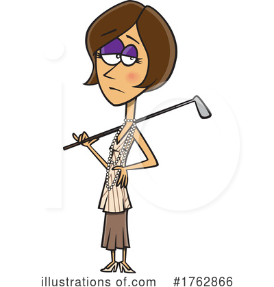 Woman Clipart #1762866 by toonaday