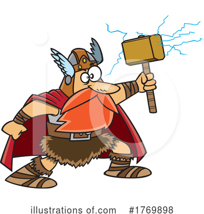 Thor Clipart #1769898 by toonaday