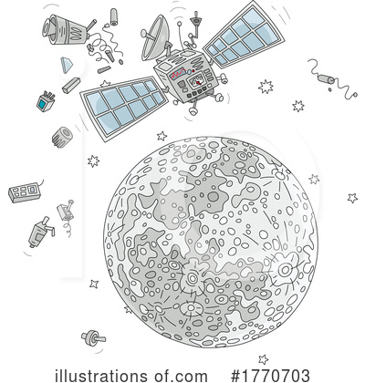 Outer Space Clipart #1770703 by Alex Bannykh