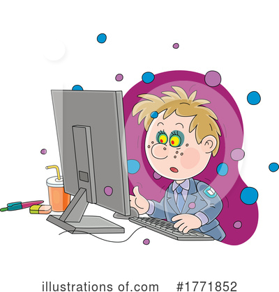 Computers Clipart #1771852 by Alex Bannykh