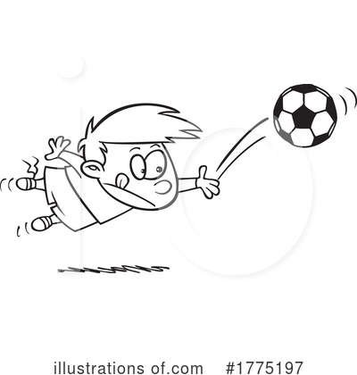 Soccer Clipart #1775197 by toonaday