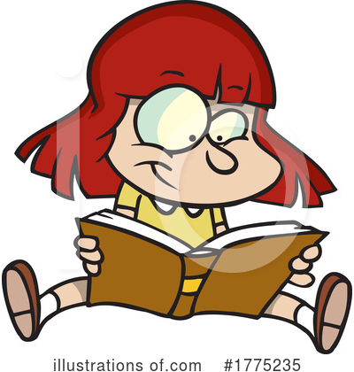 Reading Clipart #1775235 by toonaday