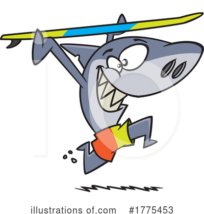 Sharks Clipart #1775453 by toonaday