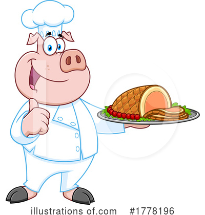 Pig Clipart #1778196 by Hit Toon