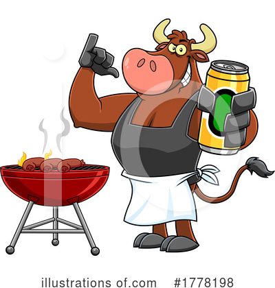 Grill Clipart #1778198 by Hit Toon