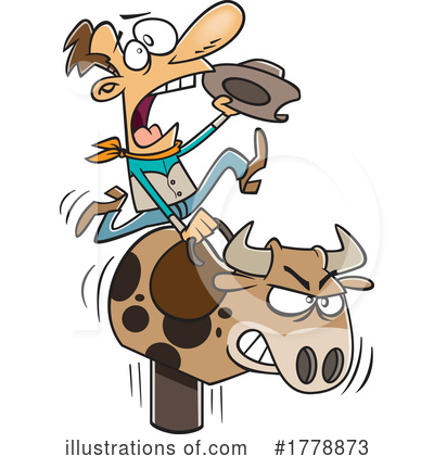 Bull Clipart #1778873 by toonaday