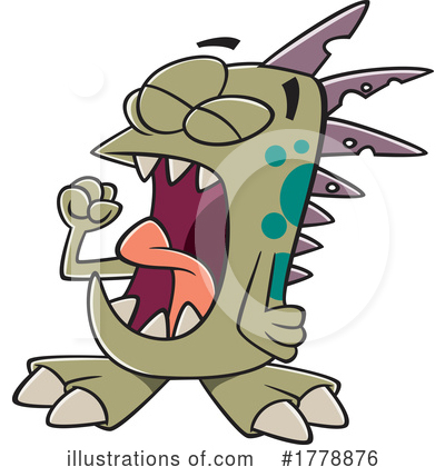 Monsters Clipart #1778876 by toonaday