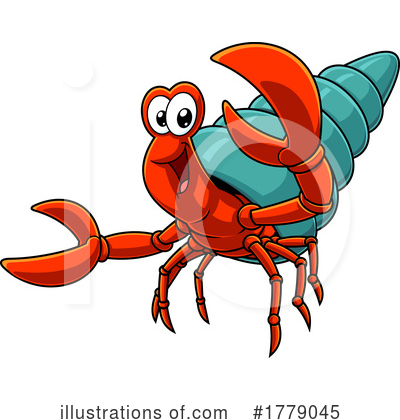 Crab Clipart #1779045 by Hit Toon