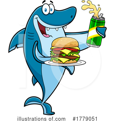 Cheeseburger Clipart #1779051 by Hit Toon