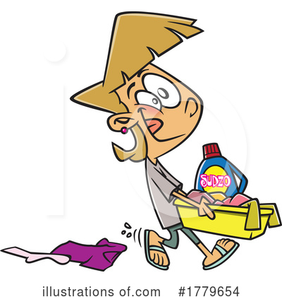 Laundry Clipart #1779654 by toonaday