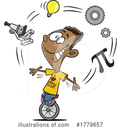 Unicycle Clipart #1779657 by toonaday