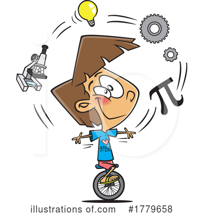 Unicycle Clipart #1779658 by toonaday
