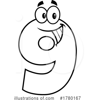 Number Clipart #1780167 by Hit Toon