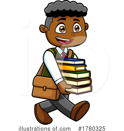 Book Clipart #1780325 by Hit Toon