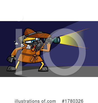 Flashlight Clipart #1780326 by Hit Toon