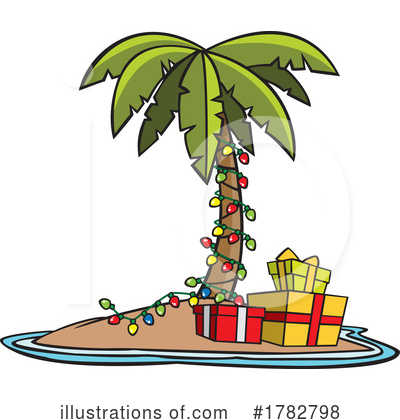 Christmas Present Clipart #1782798 by toonaday