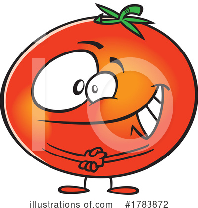 Tomato Clipart #1783872 by toonaday