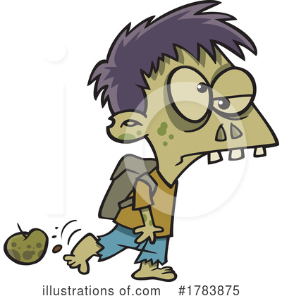 Zombies Clipart #1783875 by toonaday