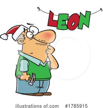 Santa Hat Clipart #1785915 by toonaday