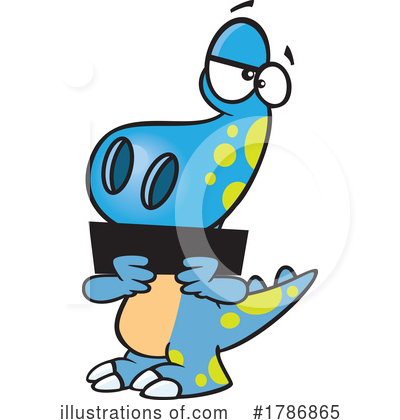 Dino Clipart #1786865 by toonaday