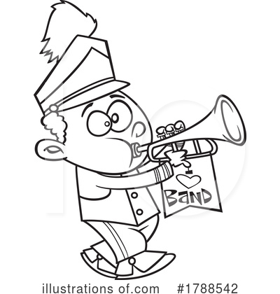 Trumpet Clipart #1788542 by toonaday